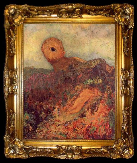 framed  Odilon Redon The Cyclops, ta009-2